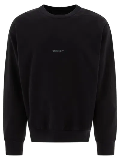 Givenchy Long Sleeve Sweatshirt In Black