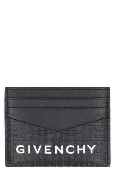 Givenchy Black Micro 4g Card Holder