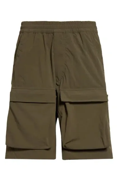 Givenchy Military Spirit Cargo Bermuda Shorts In Green