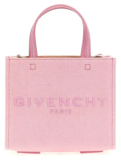 Givenchy Mini 'g Tote' Shopping Bag In Pink