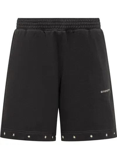 Givenchy New Board Shorts In Black