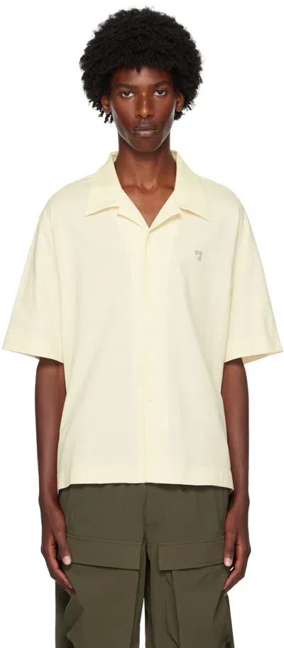 Givenchy New Bowling Shirt In Ivory