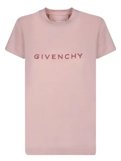 Givenchy Pink Cotton T-shirt