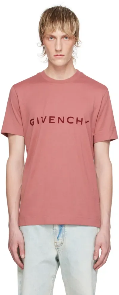 Givenchy Pink Slim Fit T-shirt