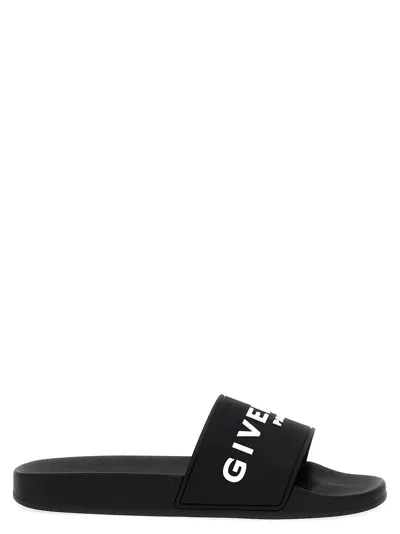 Givenchy Plage Capsule Slides In Black