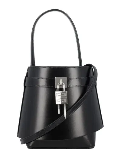 Givenchy Shark Lock Bucket In Black