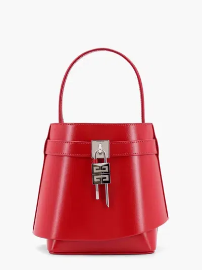 Givenchy Shark Lock Red Bucket Bag