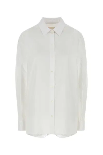 Givenchy Shirt Split Back Oversized In White