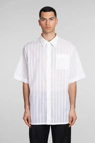 Givenchy White Striped Shirt