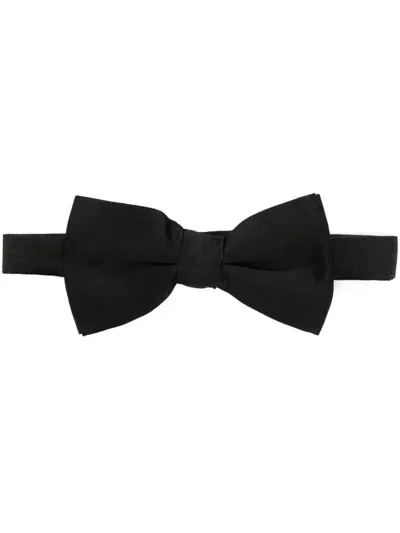 Givenchy Silk Bow Tie In Black