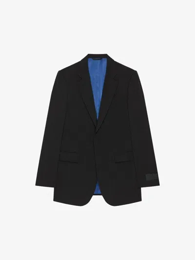 Givenchy Slim Fit Jacket In Monogram 72 Jacquard