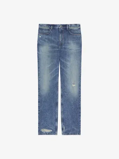 Givenchy Slim Fit Jeans In Denim In Blue