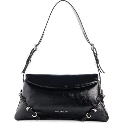 Givenchy Small Voyou Patent Leather Shoulder Bag In Multicolor