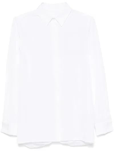 Givenchy Split-back Shirt In White