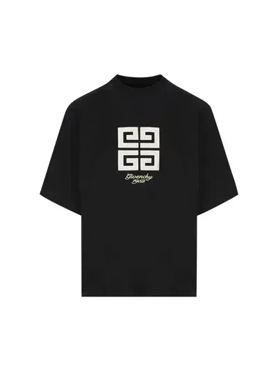 Givenchy T-shirt And Polo Shirt In  Black