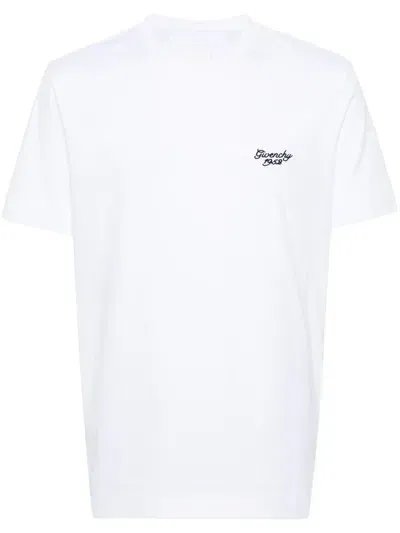 Givenchy Logo-print Cotton T-shirt In White