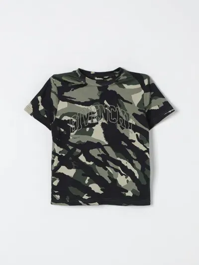 Givenchy T-shirt  Kids Color Green In Grün