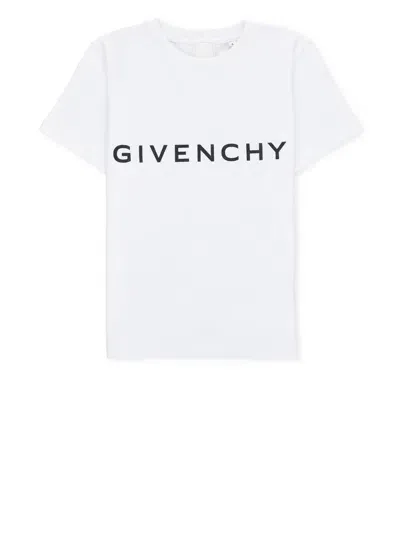 Givenchy Kids' T-shirt With Logo In White