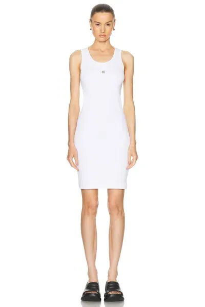 Givenchy Tank Top Mini Dress In White