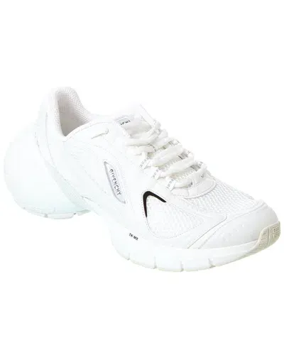 Givenchy Tk-mx Exaggerated-sole Mesh Low-top Trainers In Ivory