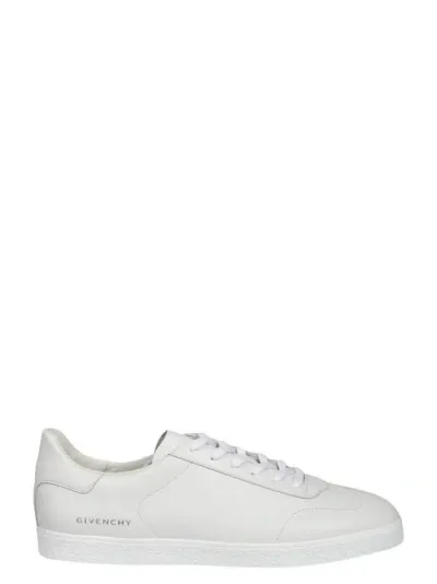 Givenchy Town Leather Sneakers In White