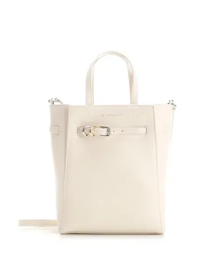 Givenchy Voyou Mini Tote Bag In White