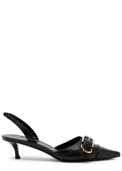 Givenchy Vo You Leather Slingback Pumps In Black