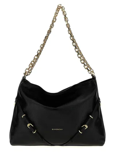 Givenchy Medium Voyou Chain Bag In Black