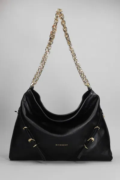 Givenchy Voyou Chain Shoulder Bag In Black