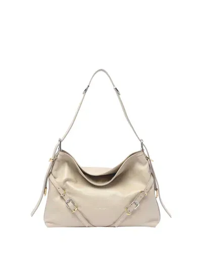 Givenchy Voyou Medium Bag In Beige