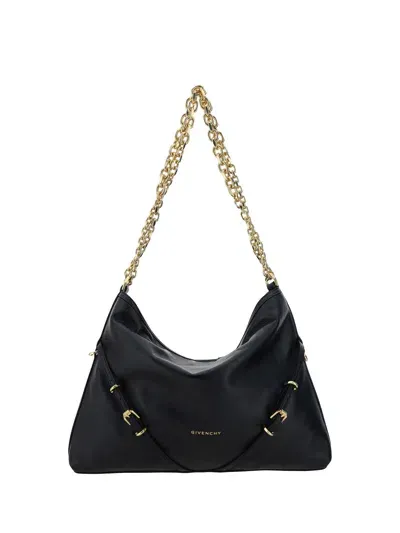 Givenchy Voyou Shoulder Bag In Black