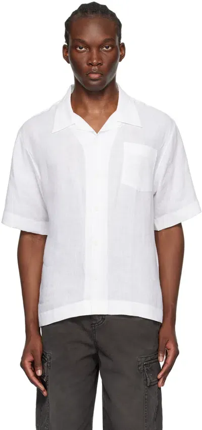 Givenchy White Patch Pocket Shirt In Weiss