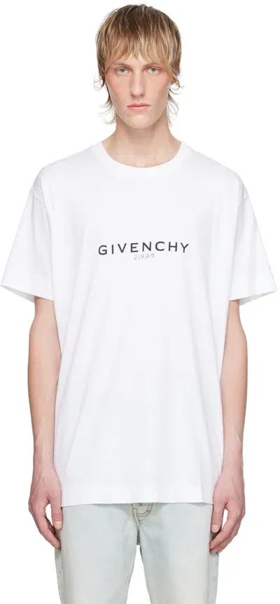 Givenchy Logo-print Cotton T-shirt In Multicolor