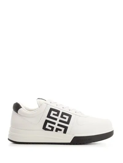 Givenchy White And Black G4 Low-top Sneakers