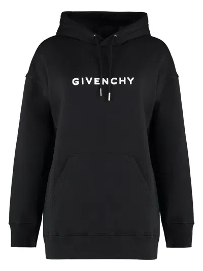 Givenchy Women's Cotton Hoodie In Black