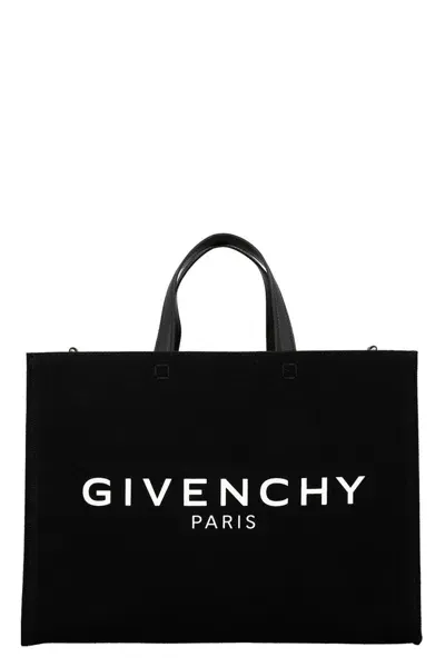 Givenchy G-tote Medium Bag In Black