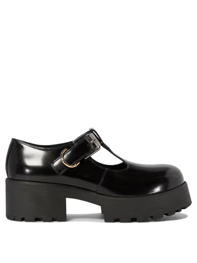 Givenchy Black Voyou Baby Loafers