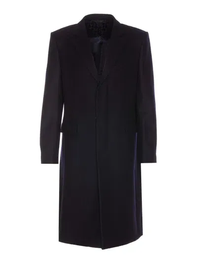 Givenchy Wool Coat In Blue