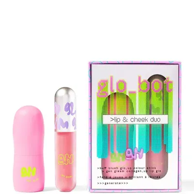 Glow Hub Glo Bot Lip And Cheek Duo In White