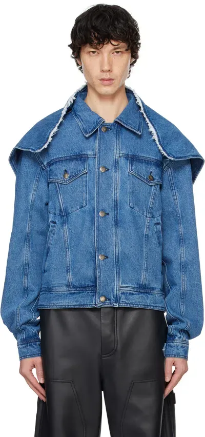 Gmbh Blue Caspar Denim Jacket