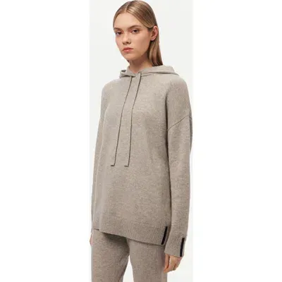 Gobi Cashmere Cashmere Pullover Hoodie In Dawn Blue