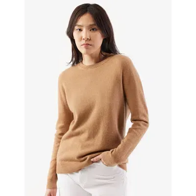 Gobi Cashmere Crew Neck Sweater In Sheepskin