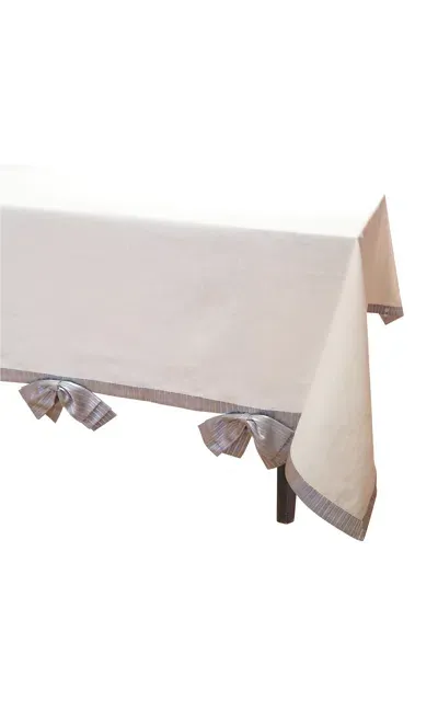 Gohar World Tablecloth; Bow In Multi