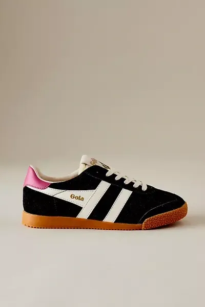 Gola Elan Suede Trainers In Black