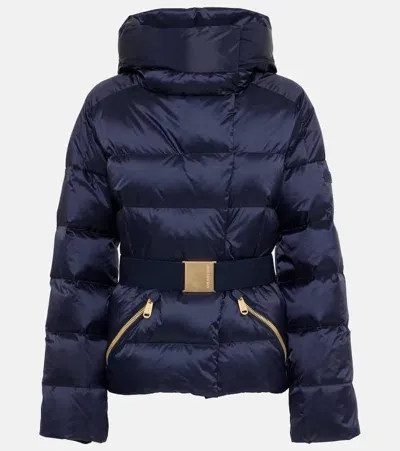 Goldbergh Bea Down Ski Jacket In French Blue