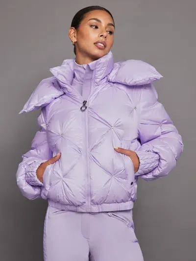 Goldbergh Glare Ski Jacket In Sweet Lilac