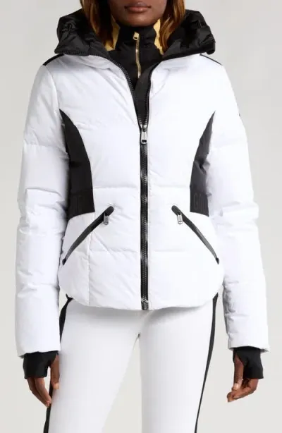 Goldbergh Lou Down Ski Jacket In White