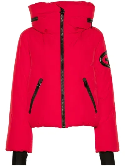 Goldbergh Porter Puffer Jacket In Flame