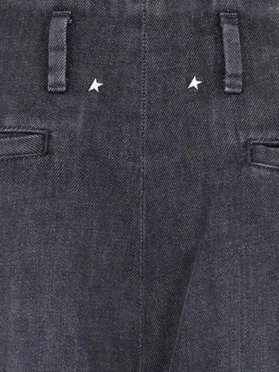 Golden Goose Baggy Jeans In Nero