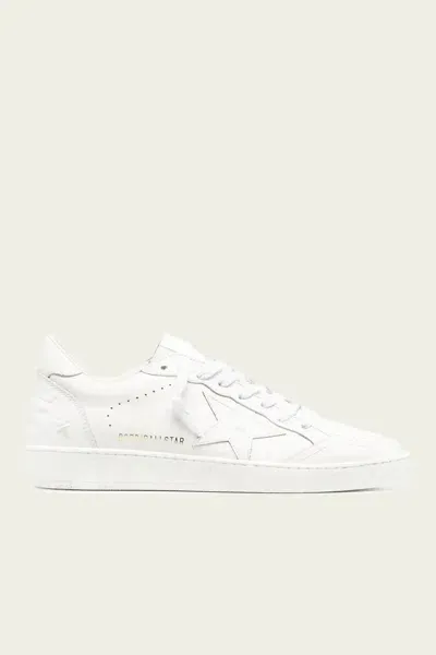 Golden Goose Ball-star Optic White Leather Men Sneaker